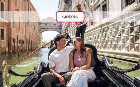 Venezia: Gondola condivisa attraverso un ponte dei sospiri mozzafiato