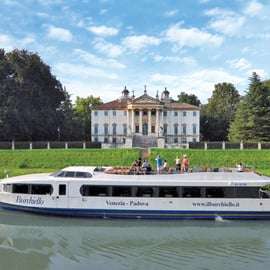 Crociera in barca da Padova a Venezia nella Riviera del Brenta