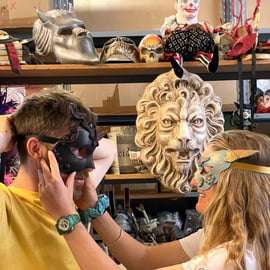Venezia: Laboratorio di maschere veneziane