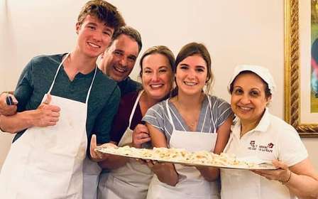Venezia: Corso di cucina sulla pasta e sul tiramisù con vino