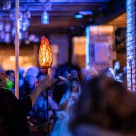 Murano: Dimostrazione di soffiatura del vetro con bevande facoltative