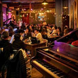 Venezia: Cena deliziosa con musica dal vivo al Laguna Libre JAZZ Club
