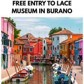Gita a Murano, Burano e Torcello da San Marco