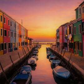 Murano, Burano e Torcello in barca con guida a bordo