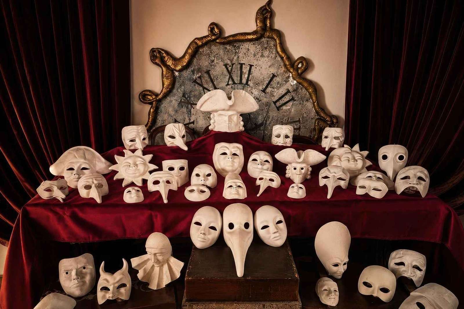 Laboratorio di maschere veneziane a Palazzo Soranzo