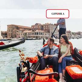 Giro in gondola sul Canal Grande con app e Galleria