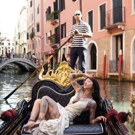 Venezia: sessione fotografica in gondola