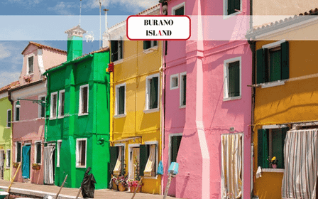 Isole di Venezia: Visita guidata al vetro di Murano e ai colori di Burano