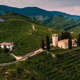 Tour delle colline del Prosecco con Asolo da Venezia