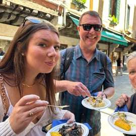 Venezia: Tour guidato della città e del cibo di strada