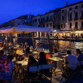 Venezia: Cena deliziosa con musica dal vivo al Laguna Libre JAZZ Club