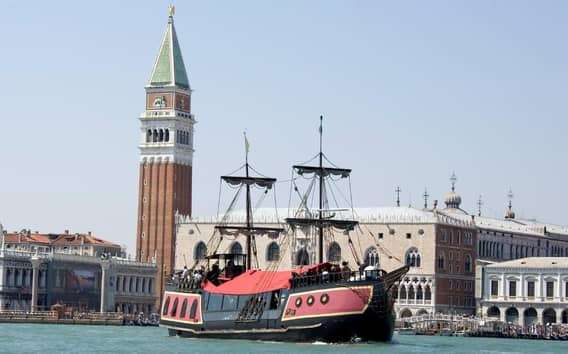 Venezia: Tour della laguna veneziana e cena del Galeone