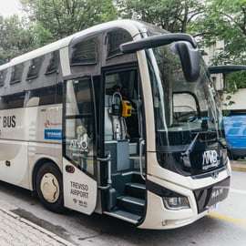 Autobus dall'aeroporto di Treviso a Venezia e Mestre