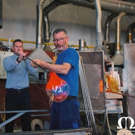 Murano: Esperienza di soffiatura del vetro presso la fabbrica di Gino Mazzuccato