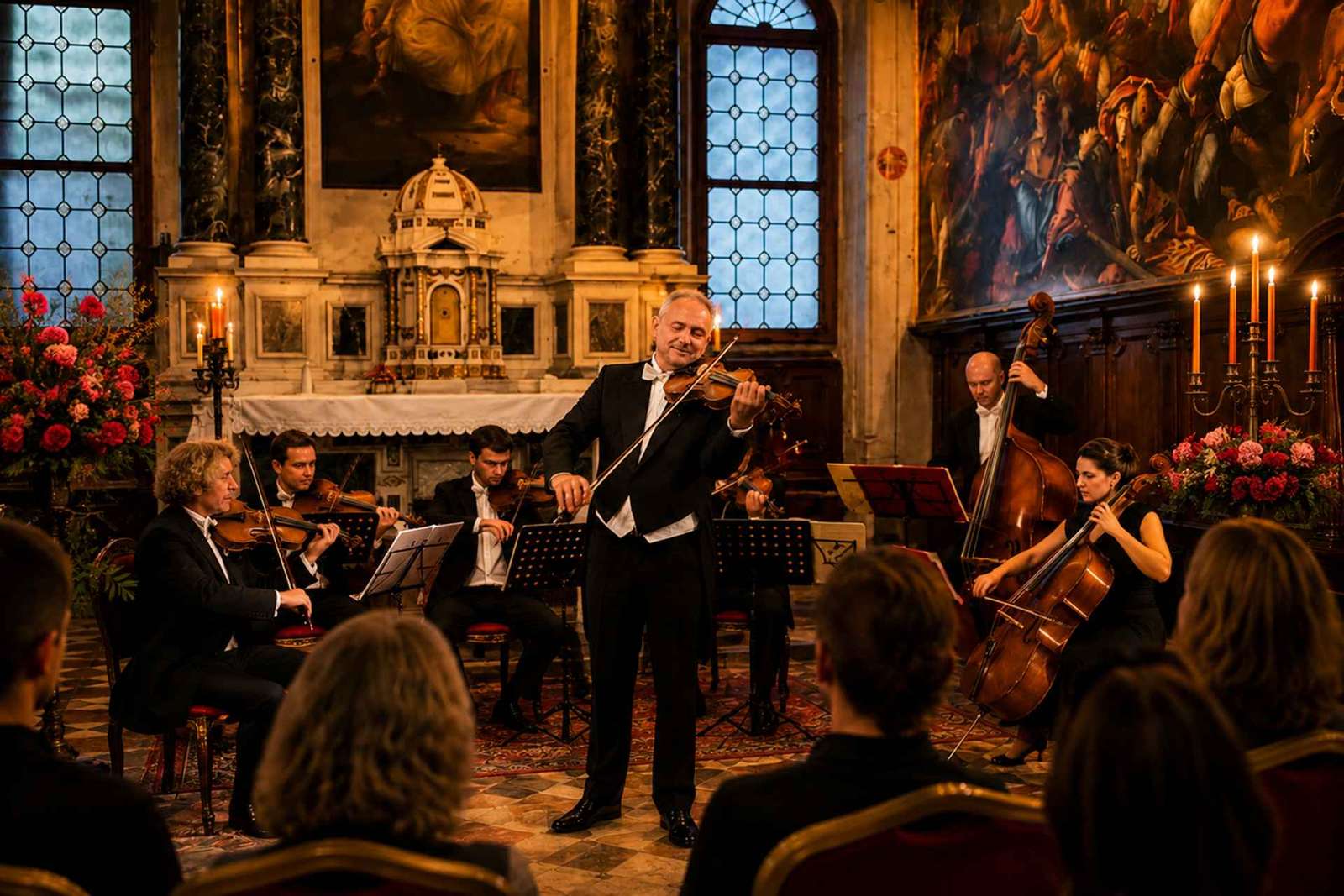 Venezia: Concerto d'opera del Collegium Ducale in Piazza San Marco