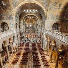 Venezia: Tour VIP di San Marco e Palazzo Ducale con partenza in treno