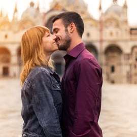 Venezia: servizio fotografico Piazza San Marco e Canali