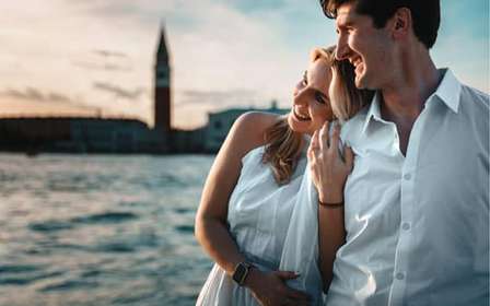 Un servizio fotografico unico a Venezia
