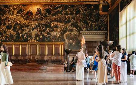 Venezia: Tour della Basilica di San Marco e del Palazzo Ducale con biglietto