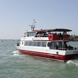 Gita in barca Murano e Burano con fornace di vetro