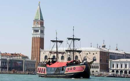 Venezia: Tour della laguna veneziana e cena del Galeone