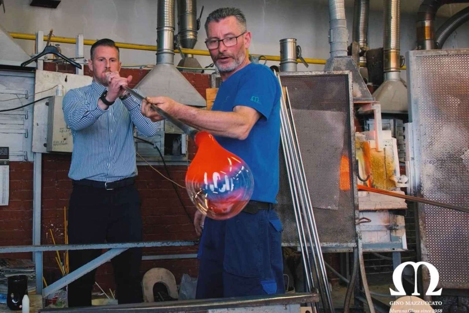 Murano: Esperienza di soffiatura del vetro presso la fabbrica di Gino Mazzuccato