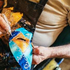 Venezia: Laboratorio di maschere di Carnevale