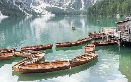 Da Venezia: Escursione di un giorno sulle Dolomiti e sul Lago di Braies in minivan