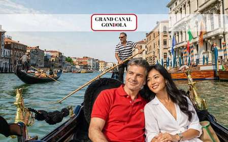 Venezia: Canal Grande in gondola con commento informativo