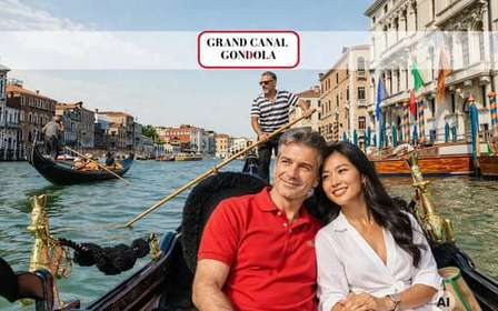 Venezia: Canal Grande in gondola con commento informativo