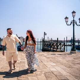 Venezia: Servizio fotografico in Piazza San Marco e nei canali