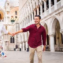 Venezia: servizio fotografico Piazza San Marco e Canali