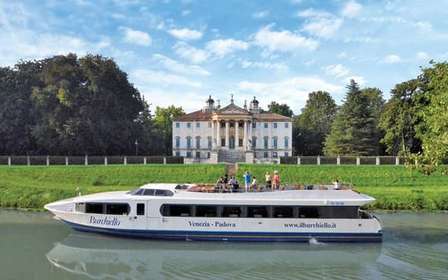 Crociera in barca da Padova a Venezia nella Riviera del Brenta