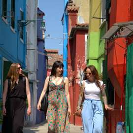 Da Venezia: tour dell'isola di Murano e Burano di mezza giornata in barca
